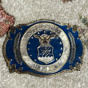 United States Air Force Belt Buckle Real Vintage 1999 USA MADE
